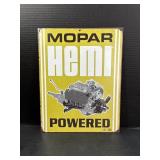 Mopar Hemi Metal Sign