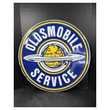 Oldsmobile Service Metal Sign