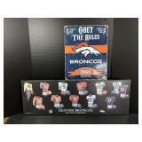 Denver Broncos Metal Sign & Wall Art