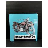 Harley-Davidson Police Motorcycles Metal Sign