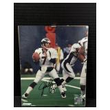John Elway Signed Framed Denver Broncos Photo
