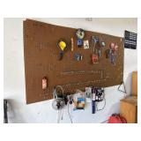 Pegboard With Tools & More