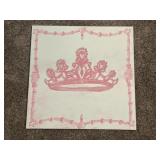 Princess crown canvas print