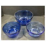 Cobalt Blue Mixing Bowls