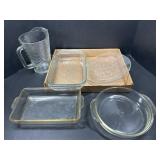 Pyrex & Anchor Hocking Glass Bakeware Set