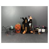 Metal Halloween decor