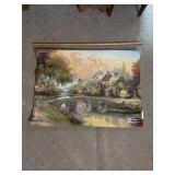 Tapestry of Cobblestone Bridge
