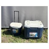 2 Coleman Coolers