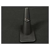 Sterling Silver Leaf & Berry Ring