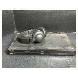 Philips DVD Player and Headphones