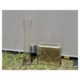 Tall Glass Vases