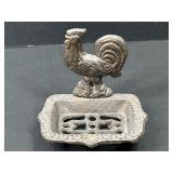 Chicken Cast Iron Soap Holder