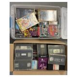VHS tapes