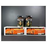 2 Dragon Inflatables & 10 Pumpkin Path Lights