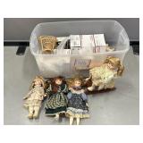 Tote of Dolls and More