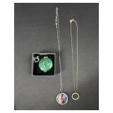 Rhinestone necklaces