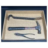 Hammer, Nail Pullers & Pry Bar