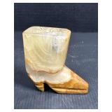Agate pencil holders