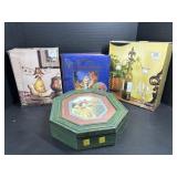 Decorative Box, Christmas Book & Kirkland Decor
