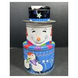 Christmas tins