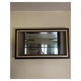 Vintage shadow box and mirror