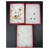 Necklace and earring sets