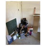 Corner lot of items