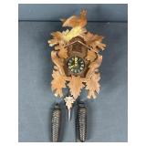 West Germany 8-Day Cuckoo Clock with Weights