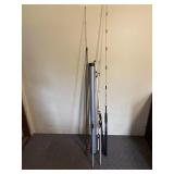 Rods, Pole Holders and Rod Case