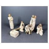 Willow Tree Family Figurines & Keepsake Box