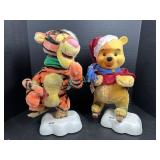 Pooh Bear and Tigger Christmas Decor