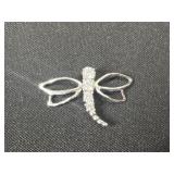 Sterling Silver firefly pendant