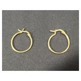 Sterling Silver hoop earrings