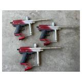 3 PMI Paintball Markers