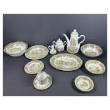 Meakin Romantic England Flatford Mill China set