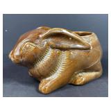 Stoneware Bunny Planter