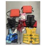 Life jackets and more