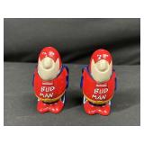 Budweiser Bud Man Salt & Pepper Shakers