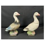 2 Geese Beam Whiskey Decanters