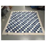 Blue Patch Work Quilt