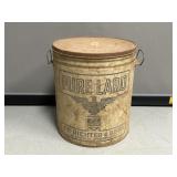 EH Richter & Sons Springfield Illinois Pure Lard