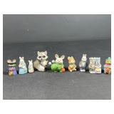 Miniature Rabbit & Animal Figurines Collection