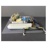 Calk, painting supplies and more