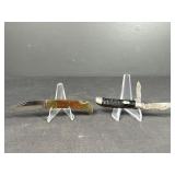 2 Vintage Folding Pocket Knives