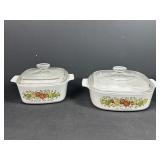 Corningware Spice of Life bake dishes