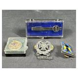 Military or adjacent pins and more