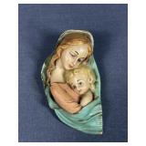 Romani Italy Madonna & Child Wall Plaque