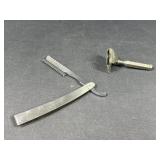Vintage GEM Safety Razor & Straight Razor