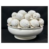 Ethan Allen Decorative Lemon Bowl