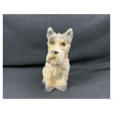 Ceramic Terrier Statue